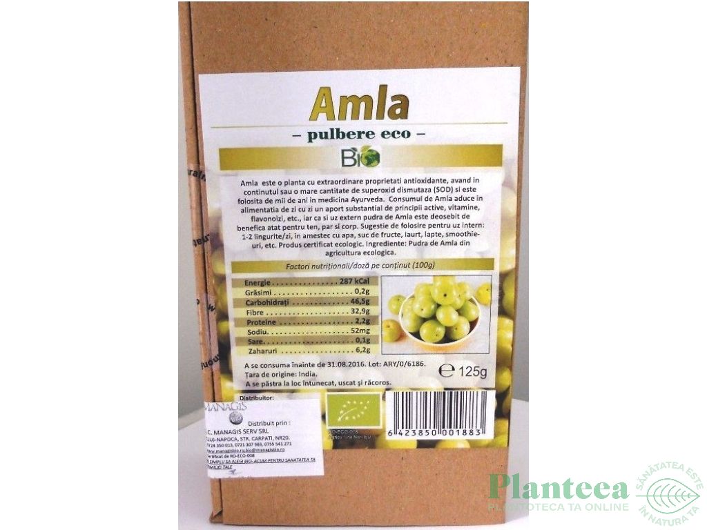 Pulbere amla eco 200g - DECO ITALIA