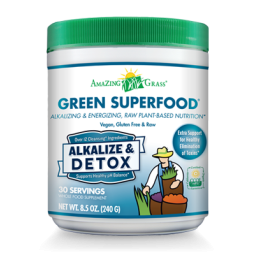 Pulbere Green Superfood alkalize & detox 240g - AMAZING GRASS