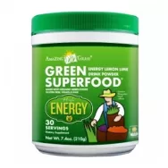 Pulbere Green Superfood energy lamaie lime 210g - AMAZING GRASS