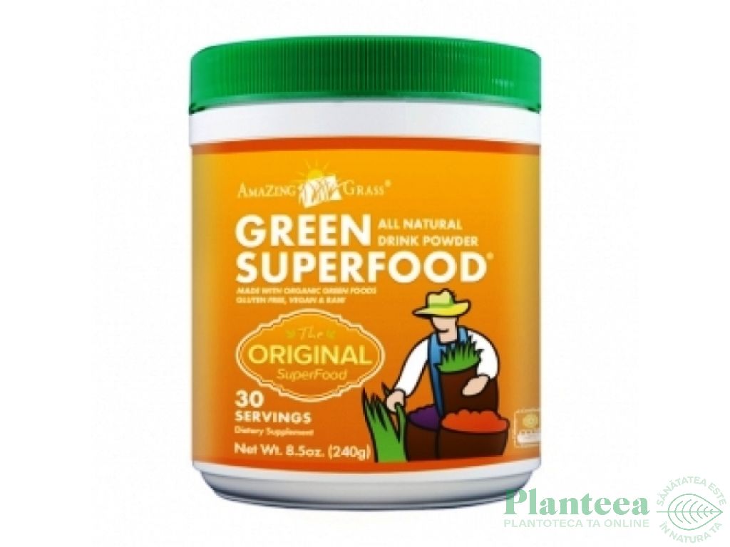 Pulbere Green Superfood original 240g - AMAZING GRASS