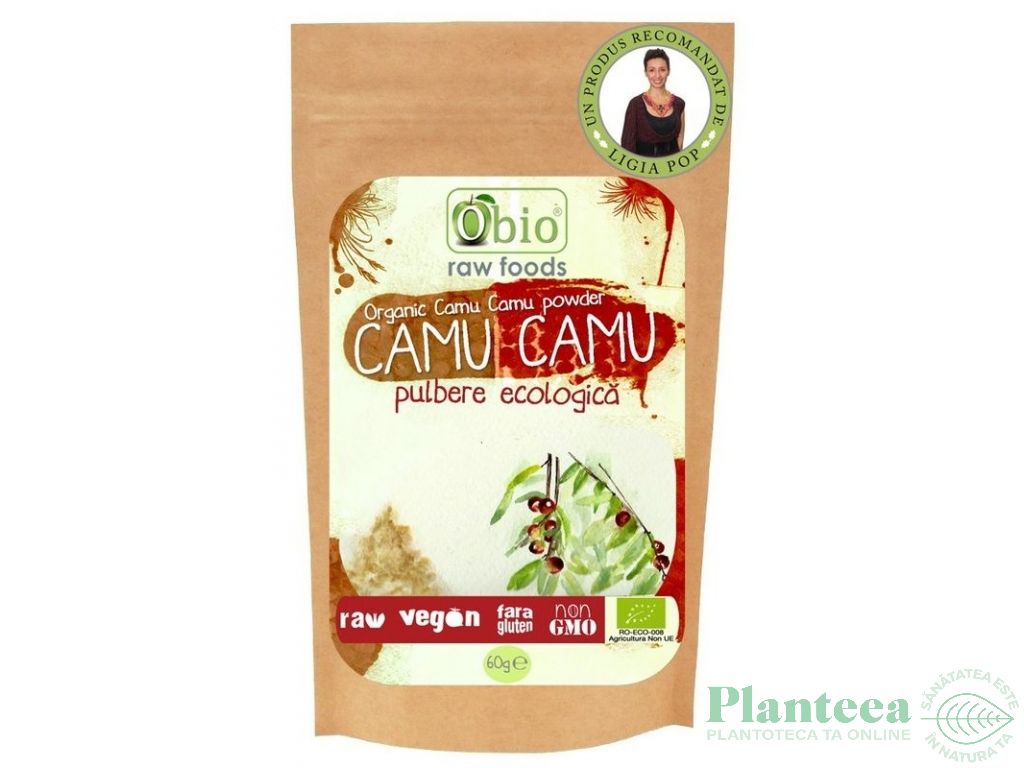 Pulbere camu camu raw eco 60g - OBIO