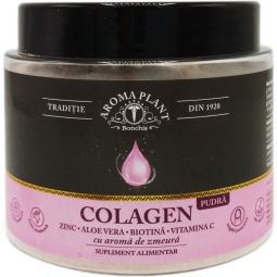 Pulbere colagen hidrolizat cu Zn AloeVera Biotina Vit C 240g - BONCHIS