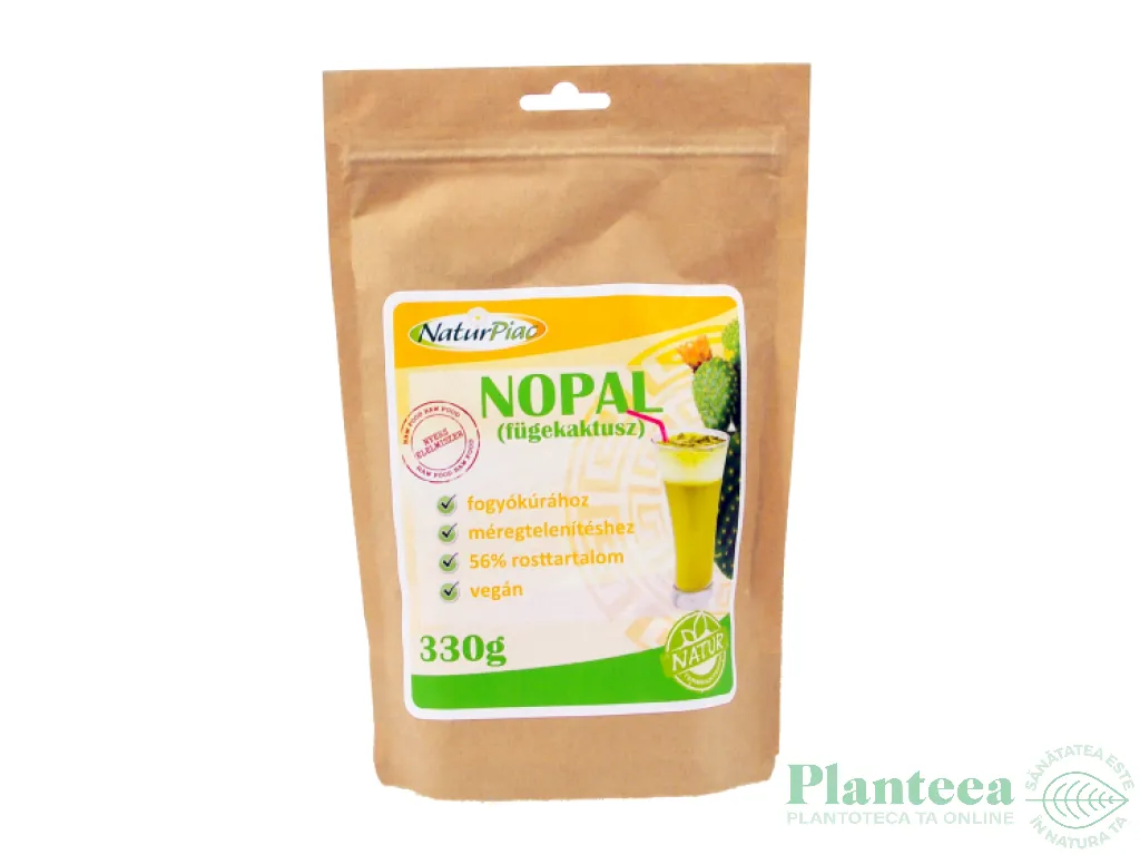 Pulbere nopal [cactus] 330g - NATURPIAC