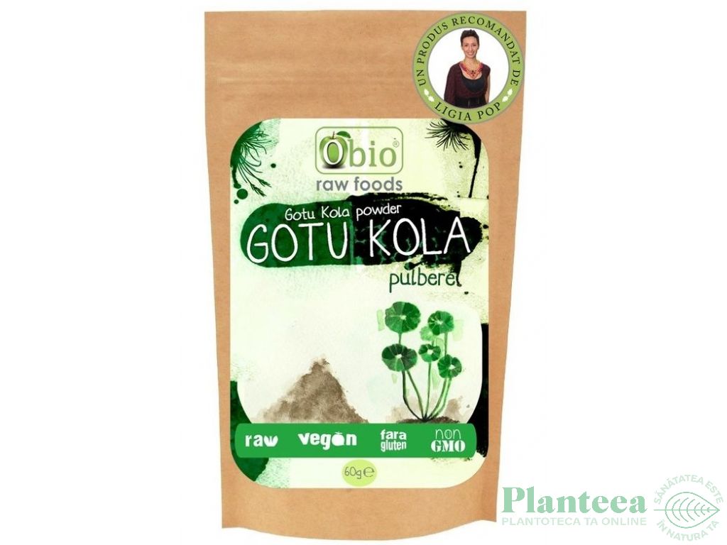 Pulbere gotu kola 60g - OBIO