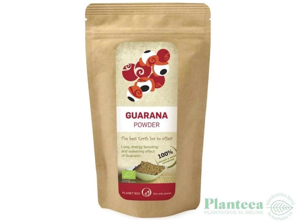 Pulbere guarana eco 100g - PLANET BIO