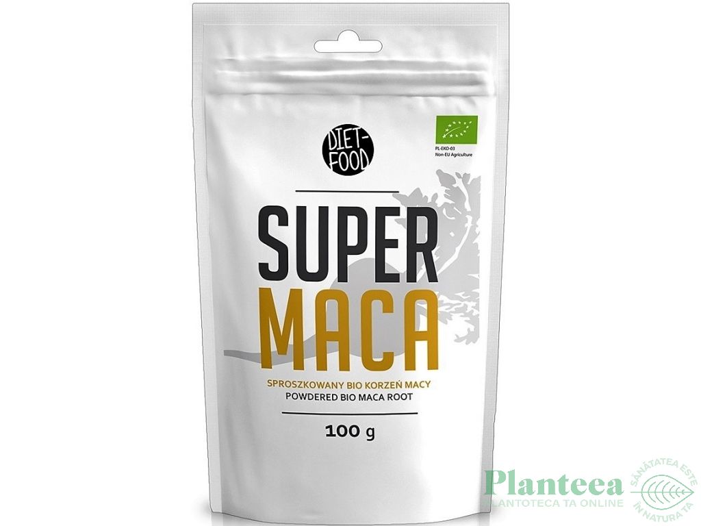 Pulbere maca Super eco 100g - DIET FOOD