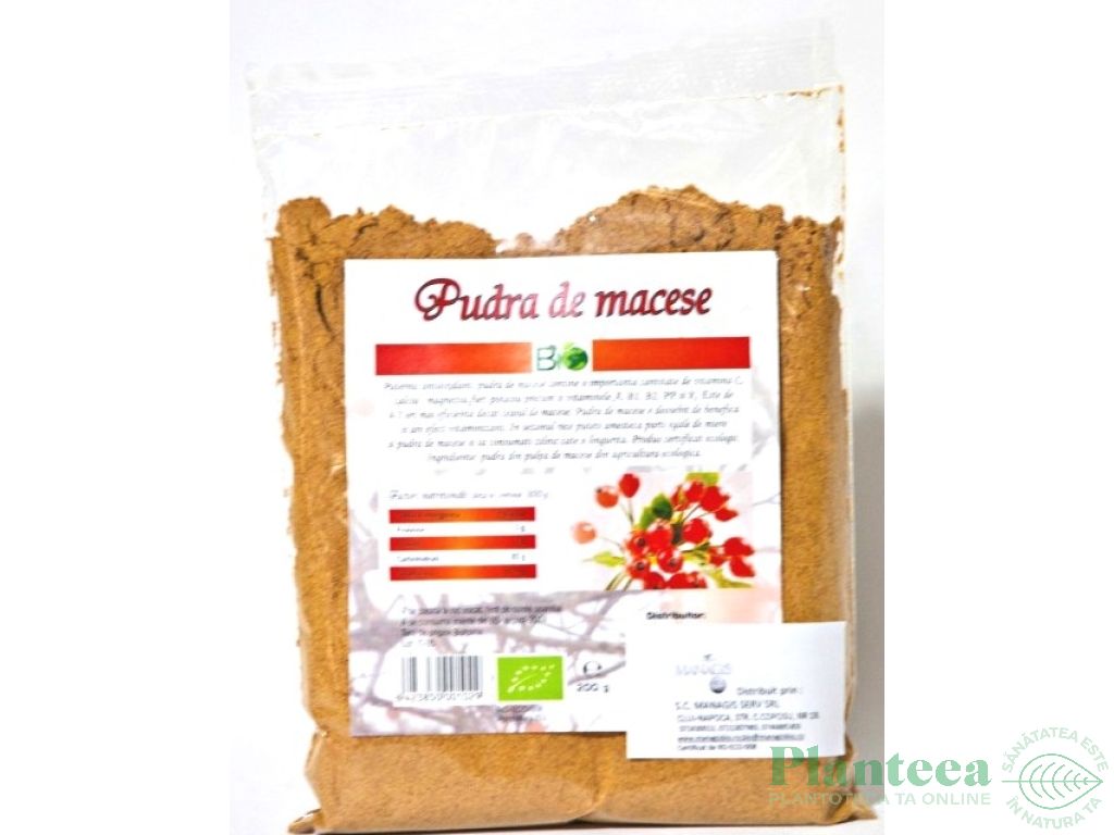 Pulbere macese bio 200g - DECO ITALIA