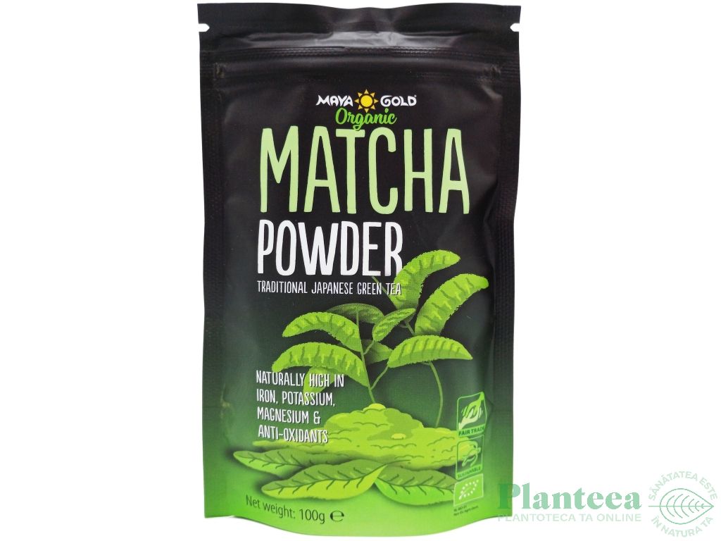 Pulbere matcha eco 100g - MAYA GOLD