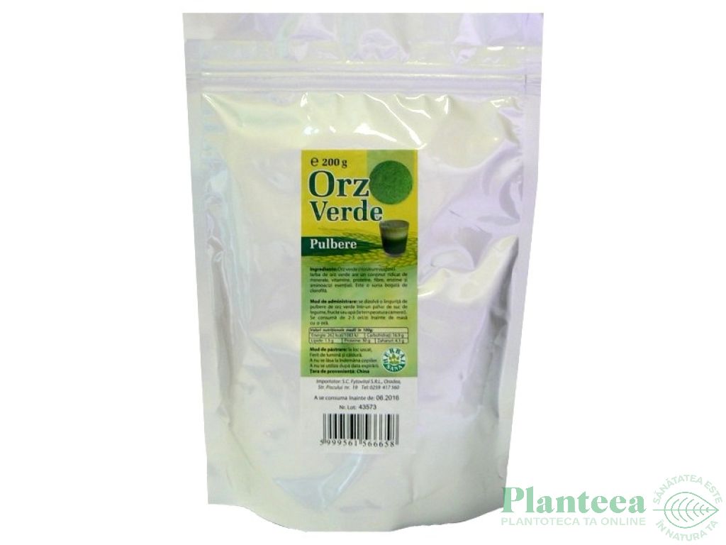 Pulbere orz verde 200g - HERBAL SANA