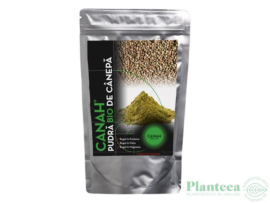 Pulbere proteica canepa eco 500g - CANAH
