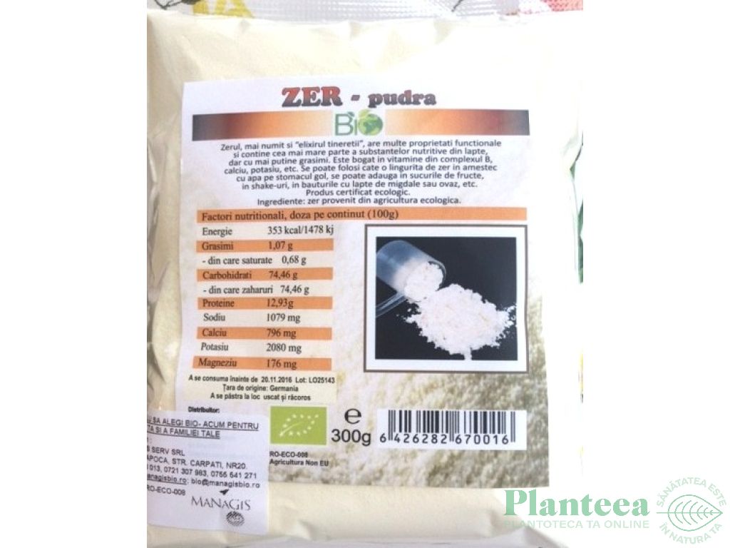 Pulbere zer bio 300g - DECO ITALIA