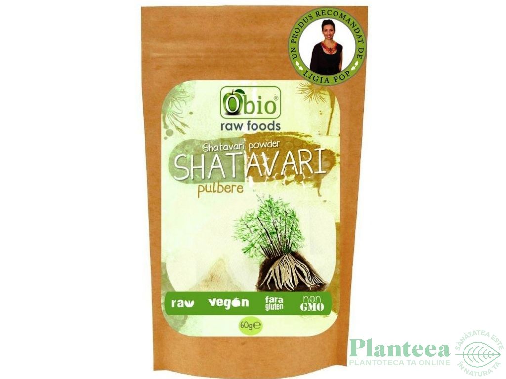 Pulbere shatavari eco 60g - OBIO