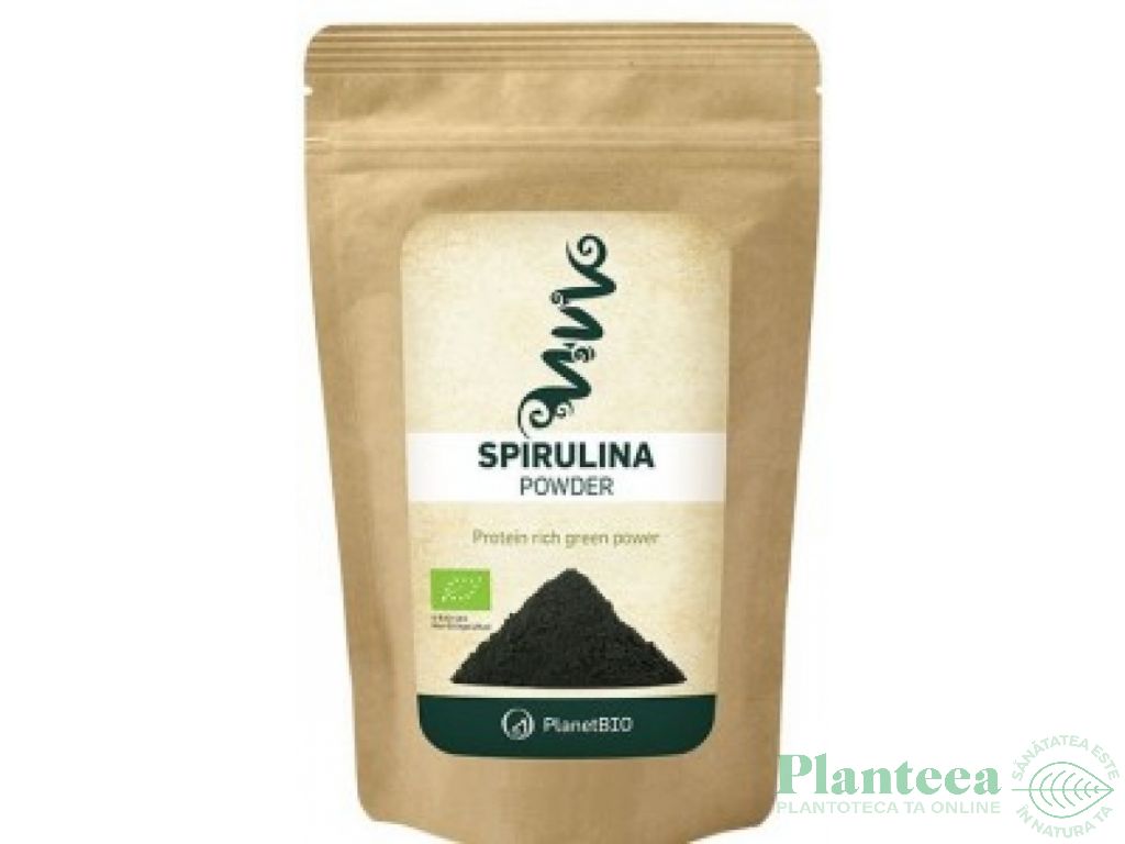 Pulbere spirulina eco 100g - PLANET BIO