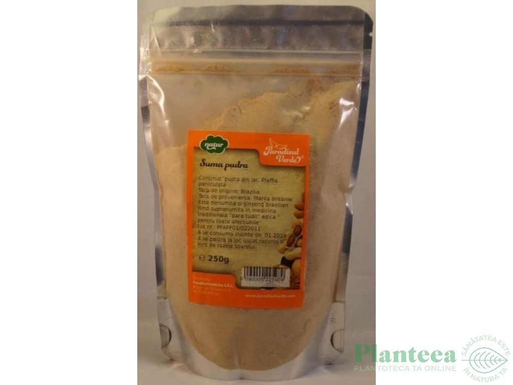 Pulbere suma root ET natur 250g - PARADISUL VERDE