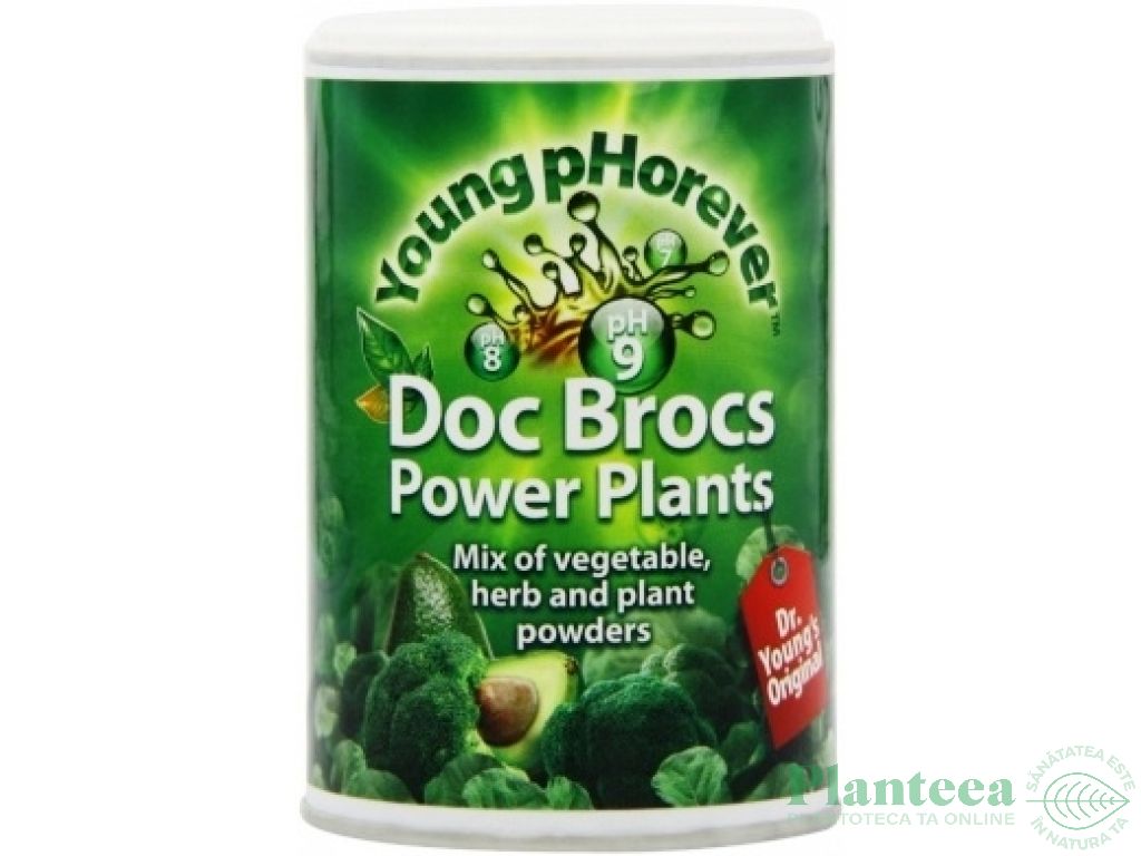 Pulbere mix power plants Doc Brocs 110g - YOUNG PHOREVER