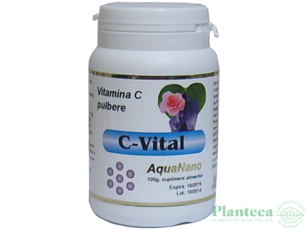 Vitamina C pulbere 100g - AQUA NANO