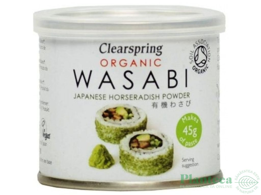 Condiment wasabi macinat eco 25g - CLEARSPRING