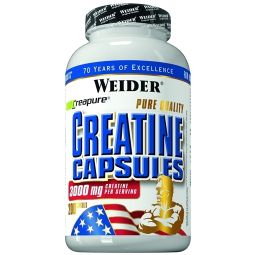 Pulbere creatina pura 1000mg 200cps - WEIDER