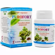 PuroFort [Detoxifiant Antiparazitar] 40cp - ELIDOR