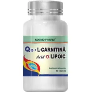 Coenzima Q10 L carnitina acid lipoic 30cps - COSMO PHARM