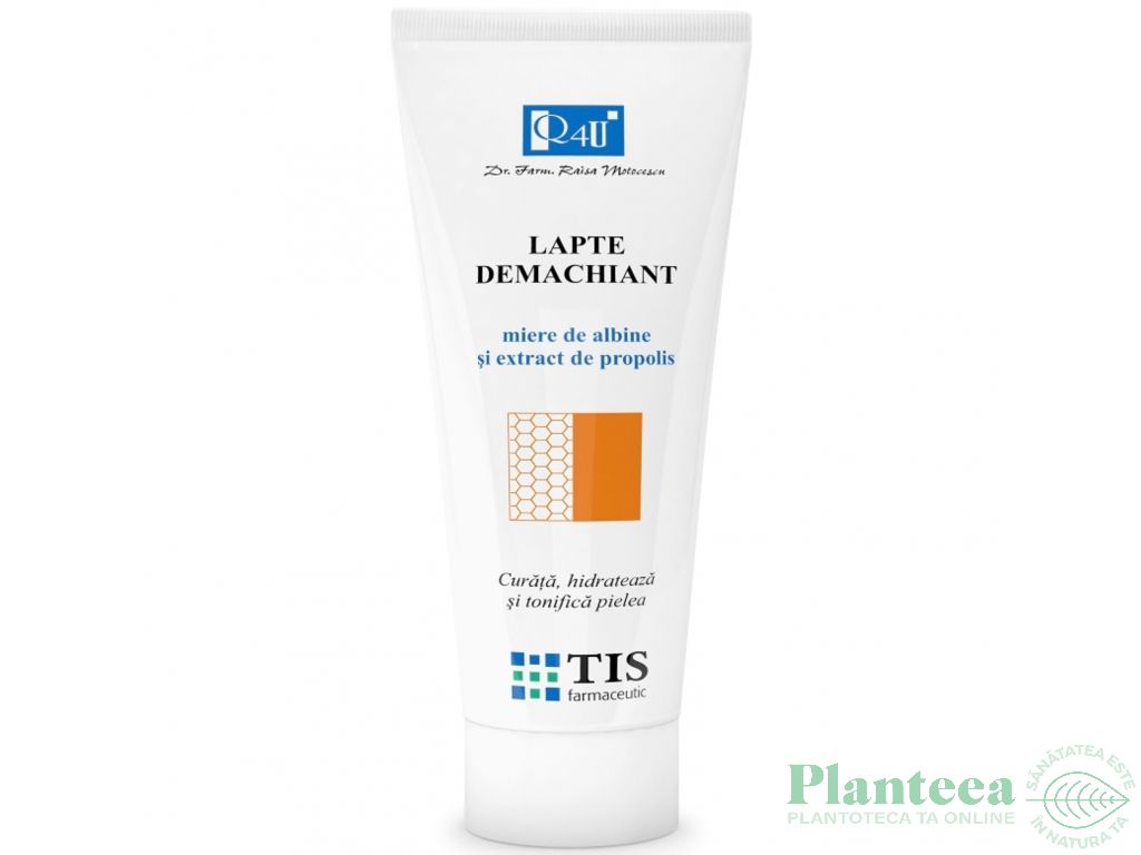 Lapte demachiant Q4U 100ml - TIS