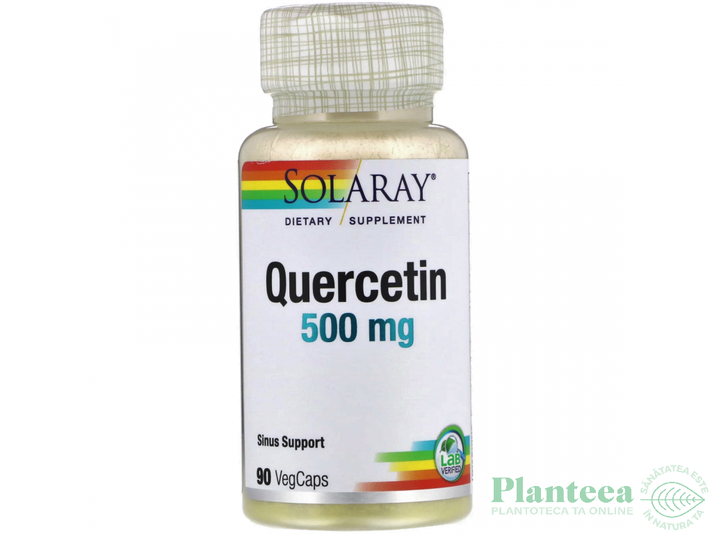 Quercetin 500mg 90cps - SOLARAY