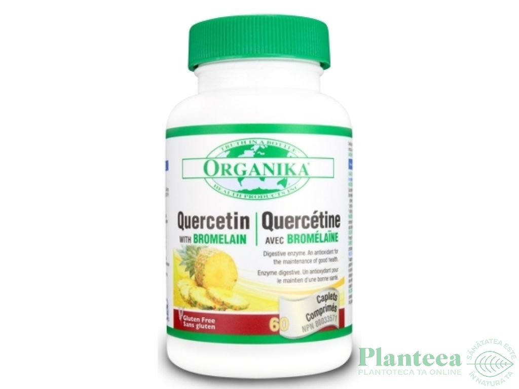 Quercetin bromelain 60cps - ORGANIKA HEALTH