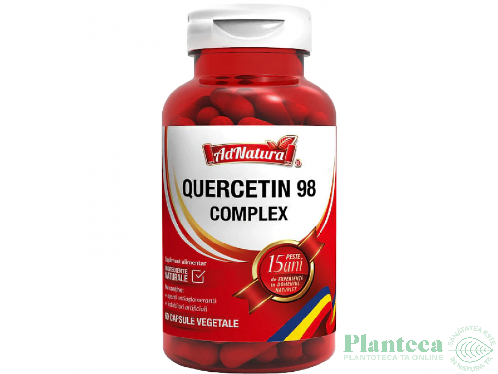 Quercetin 98 complex 60cps - ADNATURA