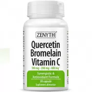 Quercetin Bromelain Vitamina C 30cps - ZENYTH