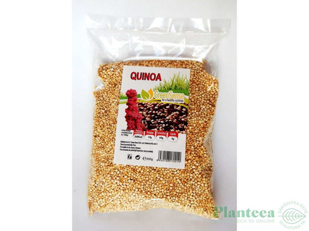Quinoa alba boabe 250g - GREEN SENSE