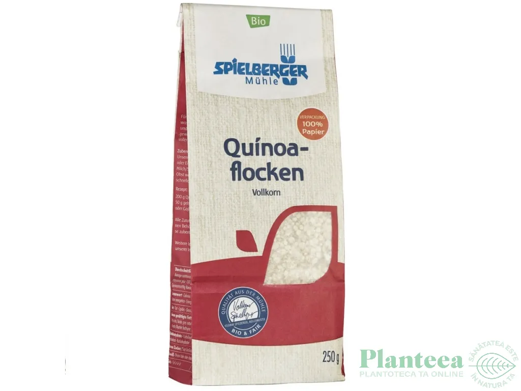 Fulgi quinoa integrala fara gluten eco 250g - SPIELBERGER