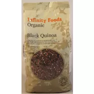 Quinoa neagra boabe 450g - INFINITY FOODS