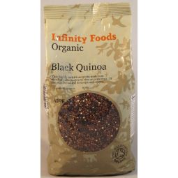 Quinoa neagra boabe eco 450g - INFINITY FOODS