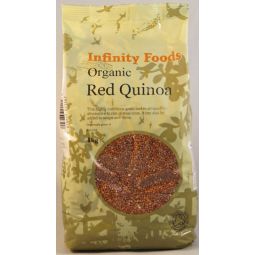 Quinoa rosie boabe eco 1kg - INFINITY FOODS