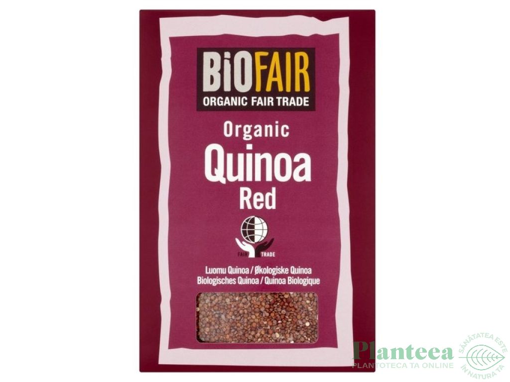 Quinoa rosie boabe 500g - BIOFAIR