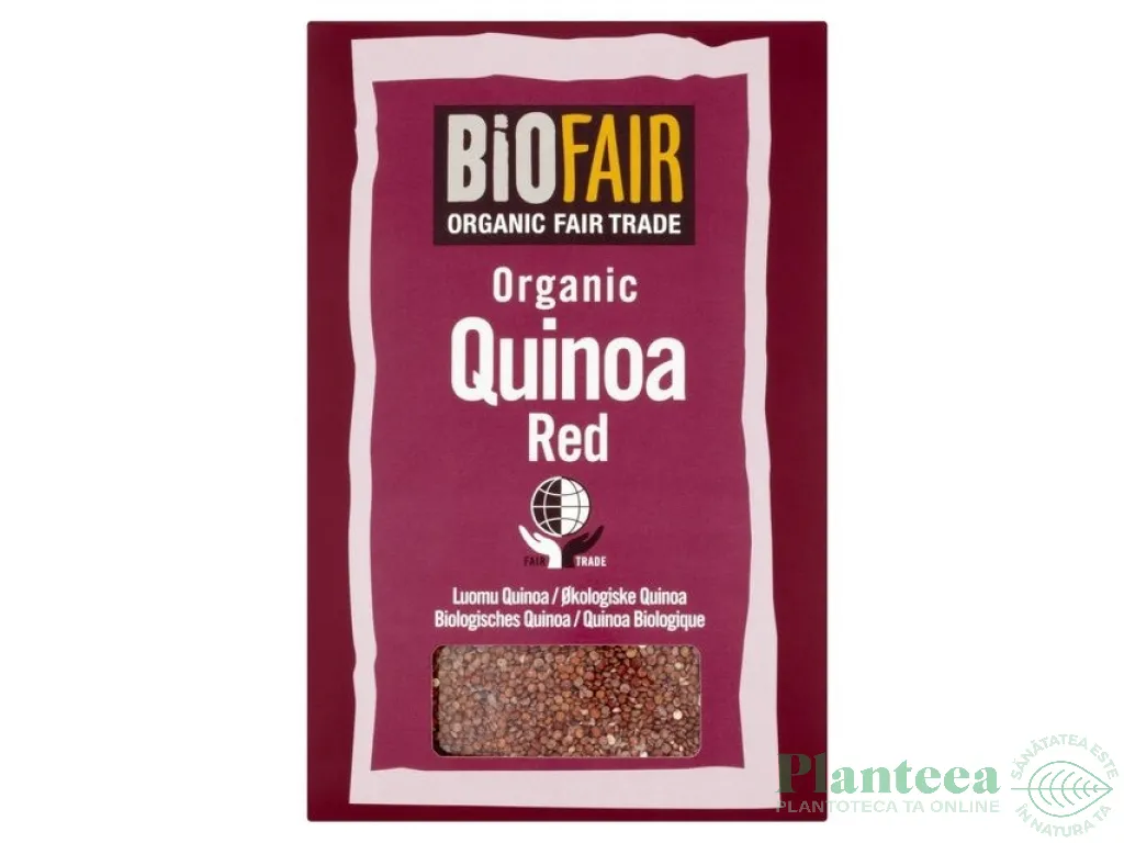 Quinoa rosie boabe 500g - BIOFAIR