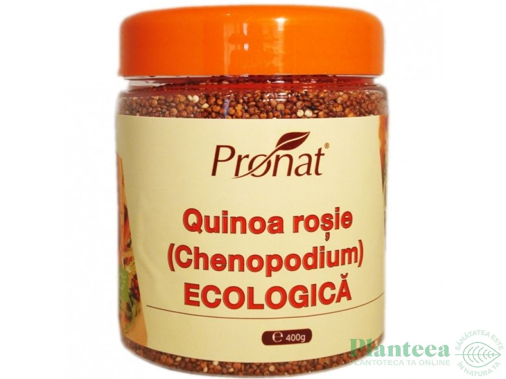 Quinoa rosie boabe eco 400g - PRONAT