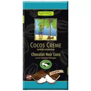 Ciocolata amaruie umplutura crema cocos vegana 100g - RAPUNZEL