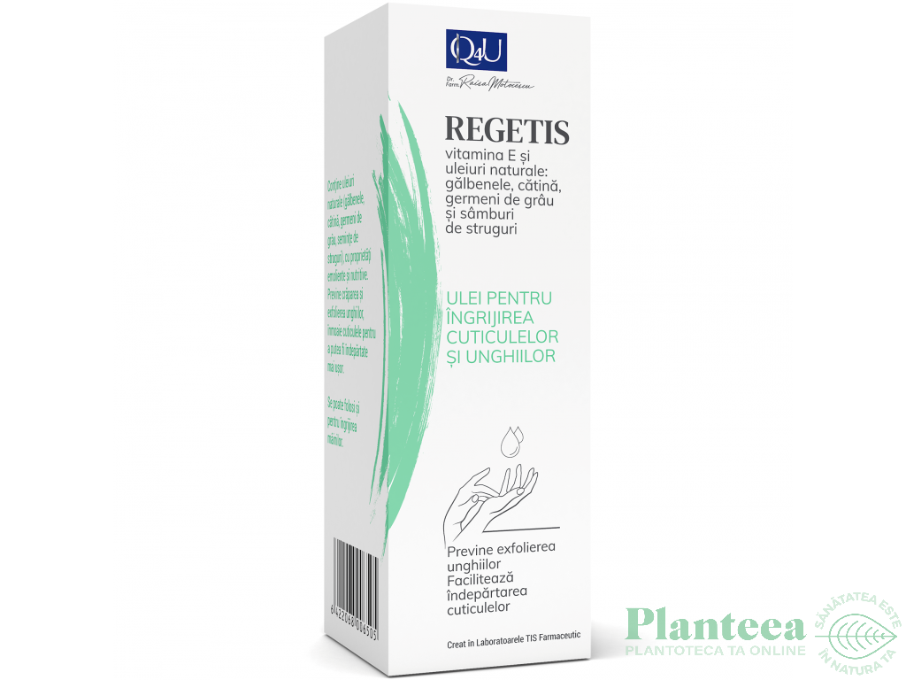 Ulei ingrijire unghii cuticule Regetis 25ml - TIS