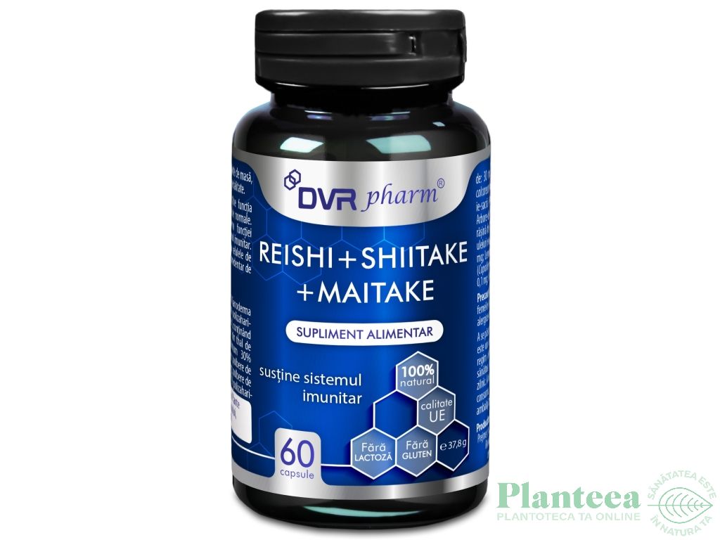 Reishi shiitake maitake 60cps - DVR PHARM