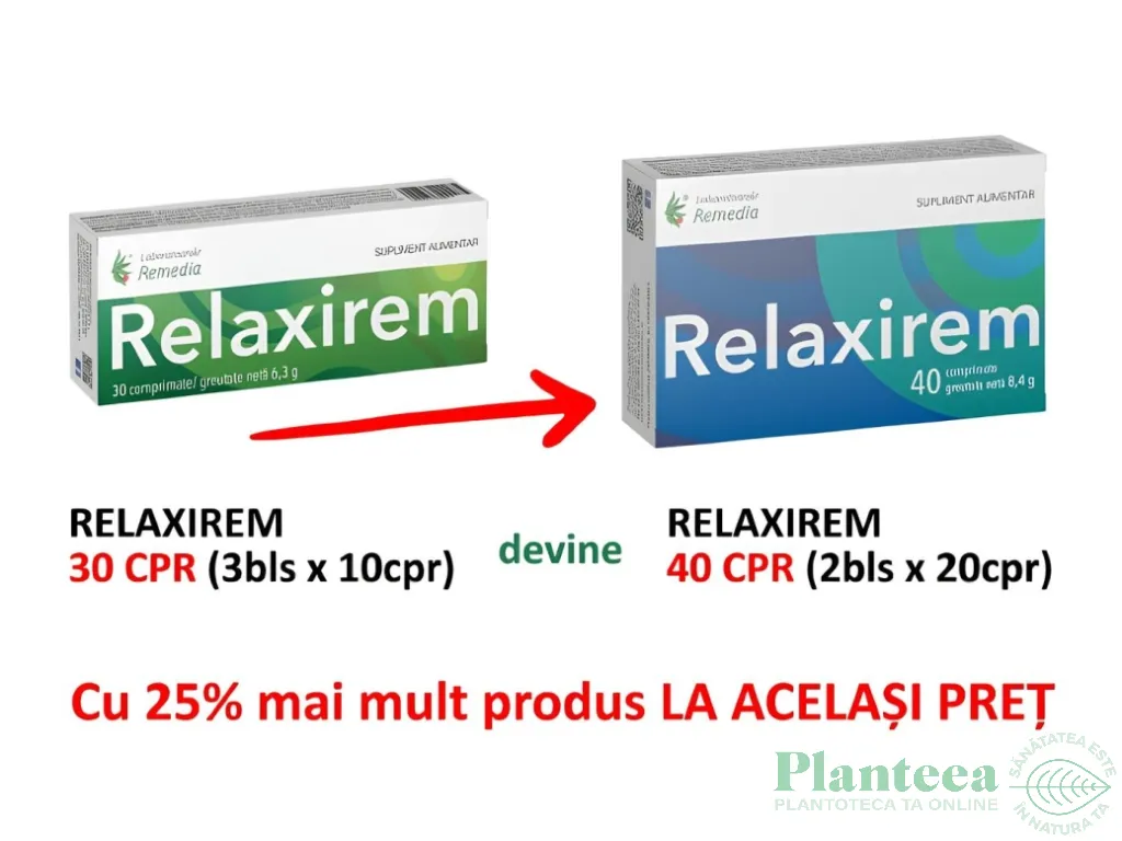 Relaxirem 40cp - REMEDIA