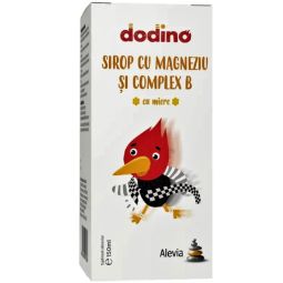 Sirop magneziu complex B miere copii Dodino 150ml - ALEVIA