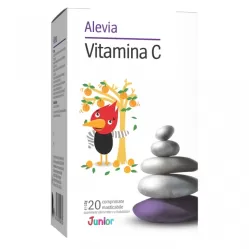 Vitamina C 100mg junior flacon 20cp - ALEVIA