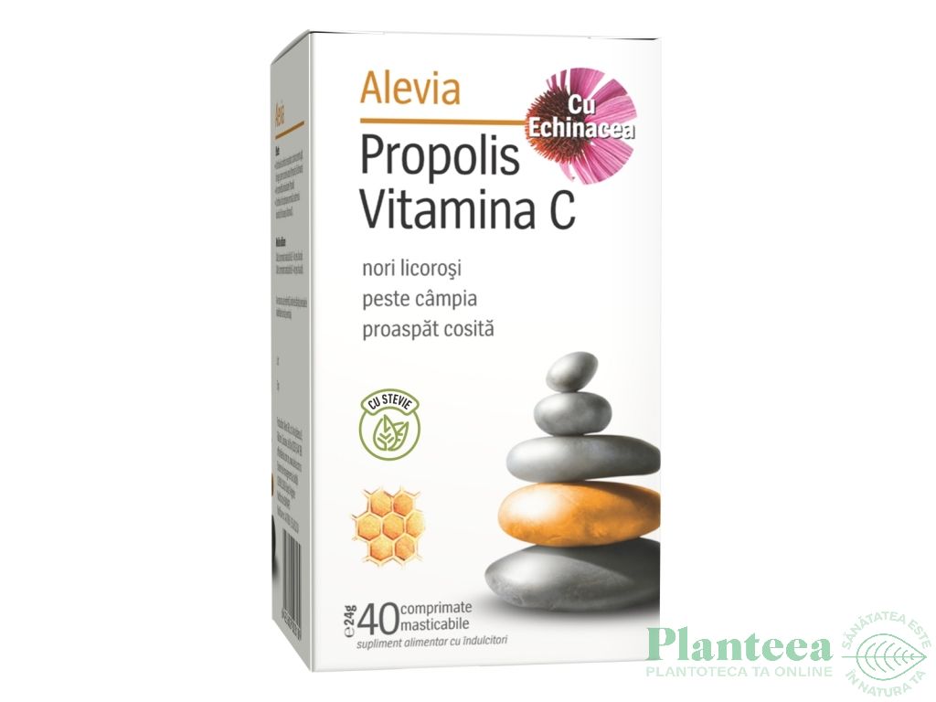 Propolis C echinaceea stevie 40cp - ALEVIA