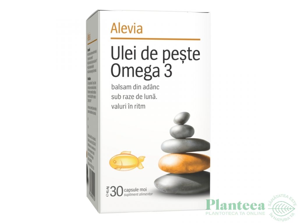Ulei peste omega3 30cps - ALEVIA