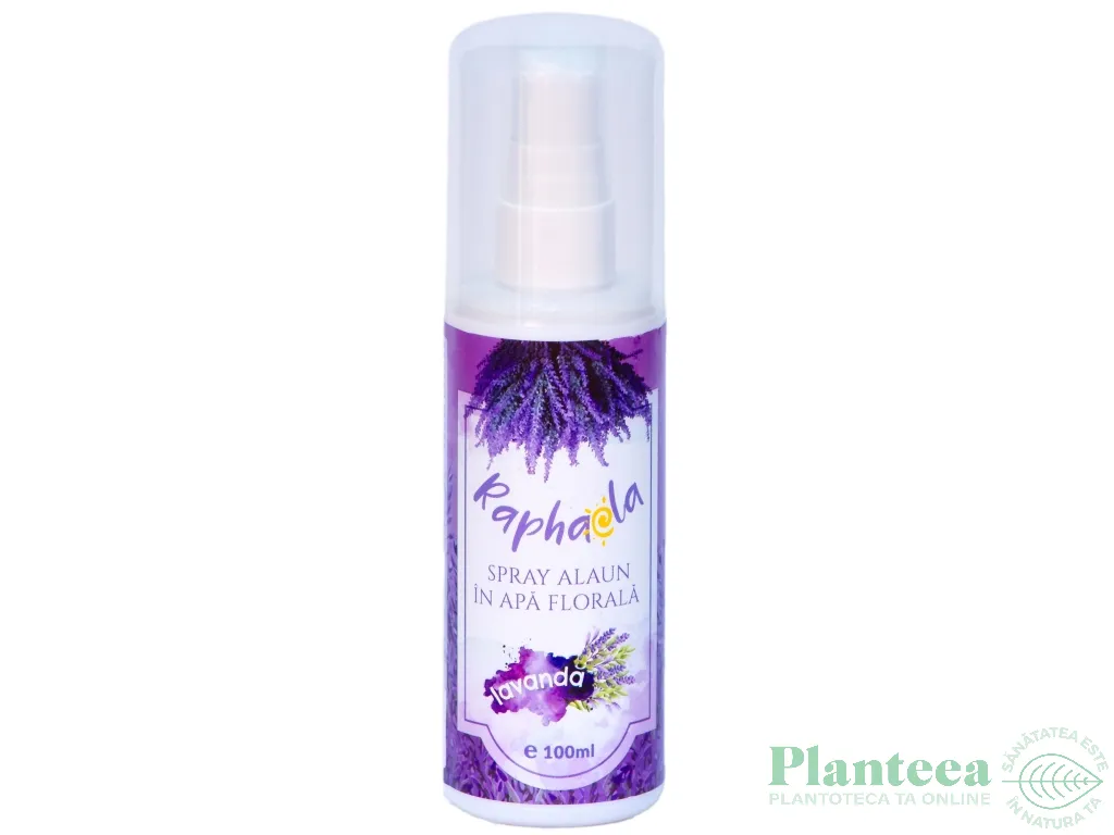 Deodorant spray alaun apa florala lavanda 100ml - SANTO RAPHAEL