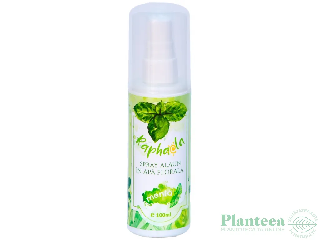Deodorant spray alaun apa florala menta 100ml - SANTO RAPHAEL