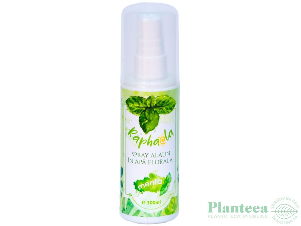 Deodorant spray alaun apa florala menta 100ml - SANTO RAPHAEL