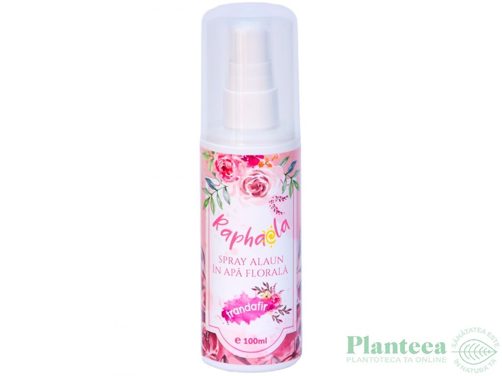 Deodorant spray alaun apa florala trandafir 100ml - SANTO RAPHAEL