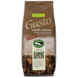 Cafea boabe arabica Gusto Crema eco 1kg - RAPUNZEL